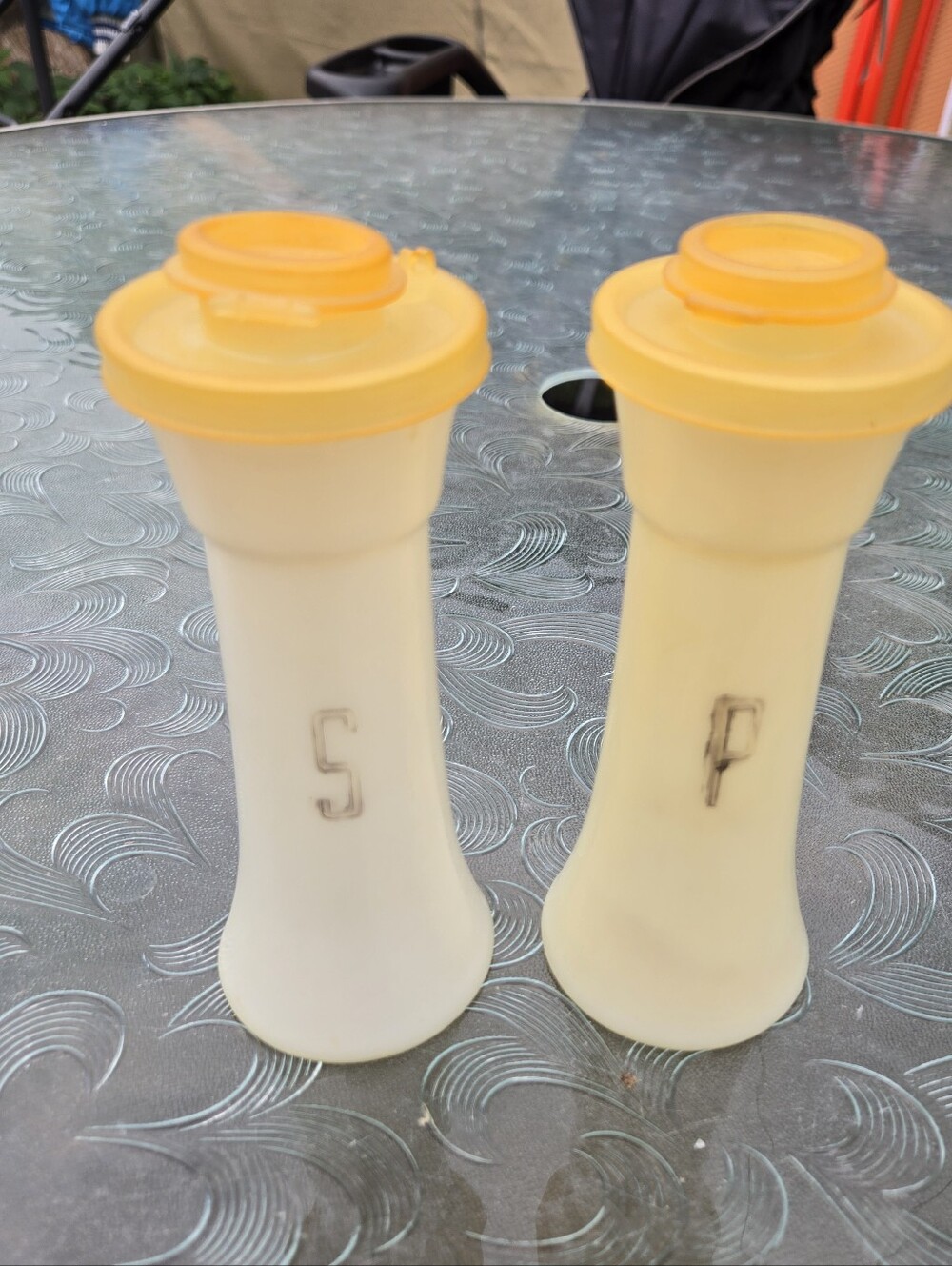 Vintage Tupperware Salt and Pepper Shakers